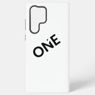Coque Samsung Galaxy Unified in ONE – Minimalist Power Statement Tee