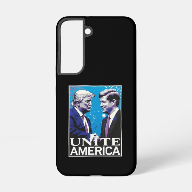 Coque Samsung Galaxy Unir l'Amérique et Trump emblématique (Verso)