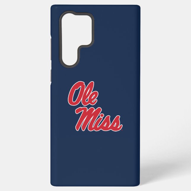 Coque Samsung Galaxy Université du Mississippi | Ole Miss Script (Verso)