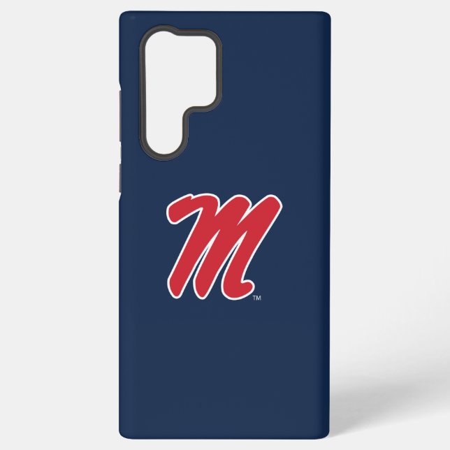 Coque Samsung Galaxy Université du Mississippi | Script M (Verso)