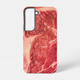 Coque Samsung Galaxy Vapeur de Ribeye de viande crue