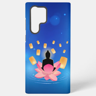 Coque Samsung Galaxy Vesak Day Bouddha sur Lanterne de Lotus Vaisakha