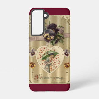 Coque Samsung Galaxy Victorian Lady Vintage Valentine