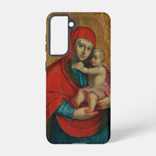 Coque Samsung Galaxy Vierge Marie et Enfant Jésus par Jan Rombauer