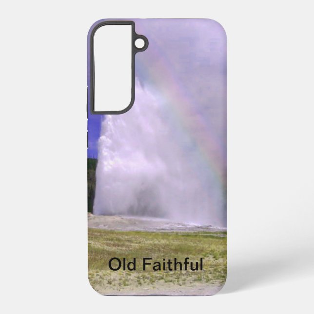 Coque Samsung Galaxy Vieux fidèles dans le parc national de Yellowstone (Verso)