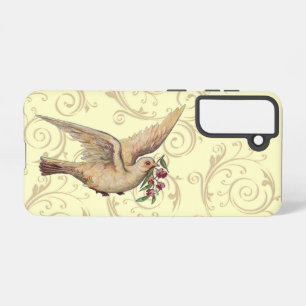 Coque Samsung Galaxy Vintage Dove Swirl