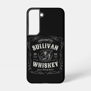 Coque Samsung Galaxy Vintage Liqueur AJOUTER NOM Old Grim Reaper Whiske