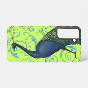 Coque Samsung Galaxy Vintage Peacock Swirl