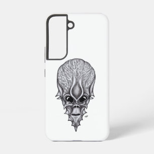 Coque Samsung Galaxy Visage Alien, Reconstruction faciale du crâne afri