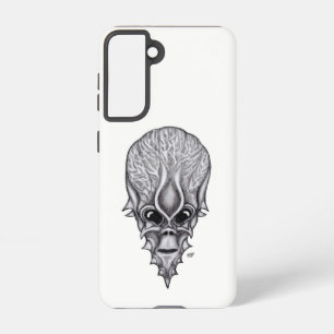 Coque Samsung Galaxy Visage Alien, Reconstruction faciale du crâne afri