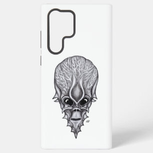 Coque Samsung Galaxy Visage Alien, Reconstruction faciale du crâne afri