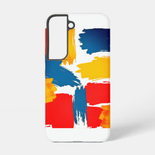 Coque Samsung Galaxy Vivid Brushstroke Galaxy S22 Ultra Coque