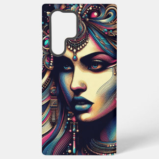 Coque Samsung Galaxy Vivid Portrait esthétique - Design d'art dynamique