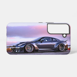 Coque Samsung Galaxy voiture de sport à l'horizon galaxy s22 case mate 