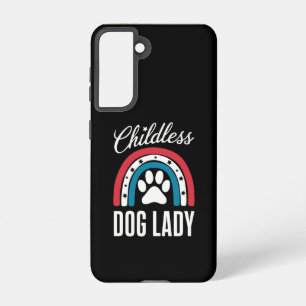 Coque Samsung Galaxy Vote électoral de la dame sans enfant avec chien 2