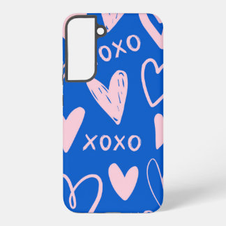 Coque Samsung Galaxy XOXO Hearts Samsung Galaxy 22+ Phone Case