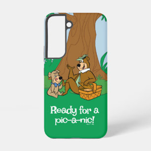 Coque Samsung Galaxy Yogi Bear et Boo-Boo pique-nique Snack