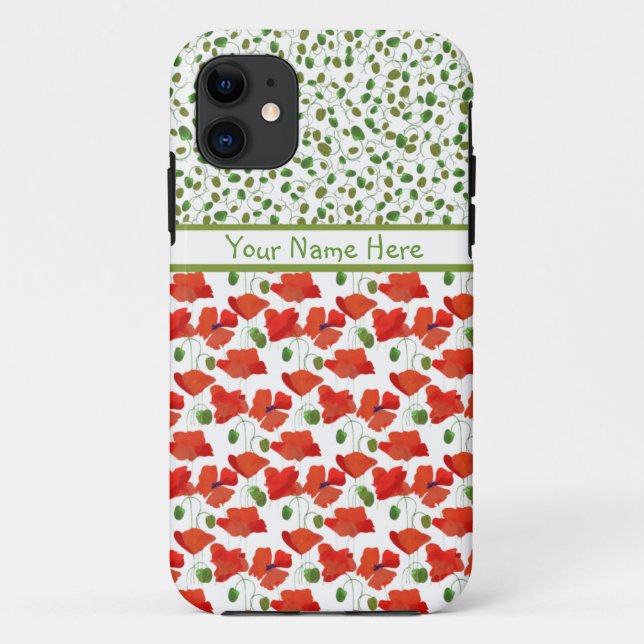 Coque Scarlet Poppies Mix'n'Match iPhone 5/5s (Dos)