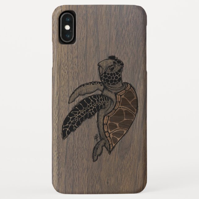 Coque Sea Turtle iPhone/iPad/Samsung (Dos)