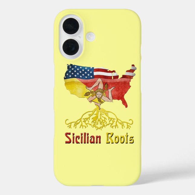 Coque Smartphone Sicilian Roots américain (Verso)