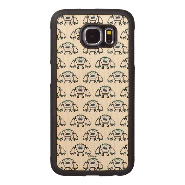 Coque Téléphonique En Bois Congelé | Marshmallow 8 bits (Dos)