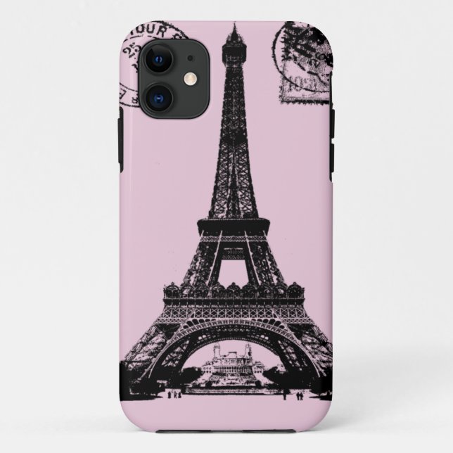 Coque Timbre Paris (Dos)
