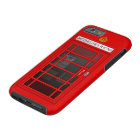 Nom personnalisé Red Téléphone Box iPhone 6 coque
