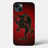 Coque traditionnel Dragon Gradient iPhone X