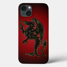 Coque traditionnel Dragon Gradient iPhone X