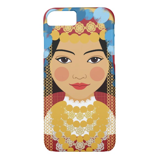 Coque tunisien de Matryoshka (Dos)