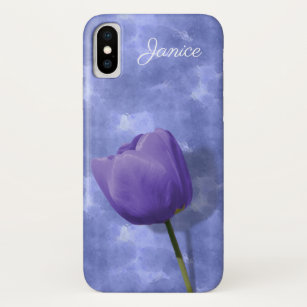 Coque Ultra Violet Tulip iPhone X