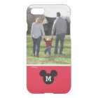 Mickey Mouse | Photo personnalisée et monogramme