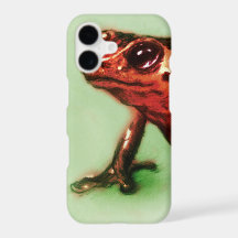 coque vintage iPhone - Grenouille