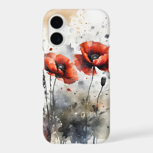 Coquelicots - Fleurs à l'aquarelle
