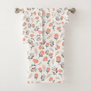 Coquelicots rouges de style scandinave