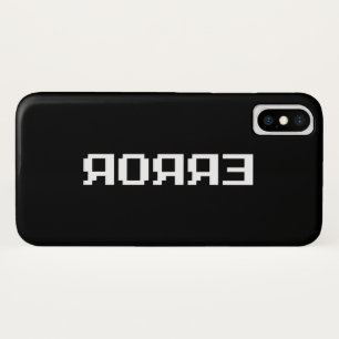 Case-Mate iPhone CASE ЯOЯЯƎ ERREUR
