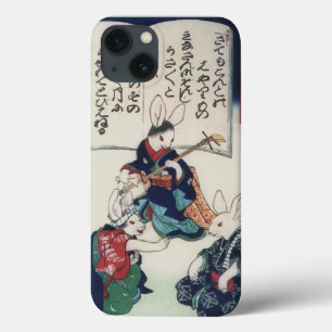 iPhone 13 Case 國 芳 Ken Rabbit Épidémie Kuniyoshi Art