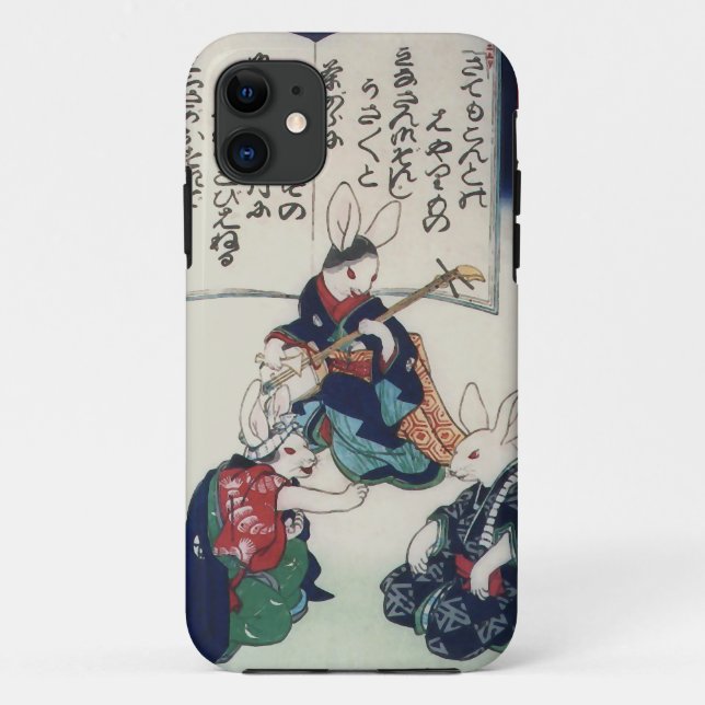 Coques Case-Mate iPhone 國 芳 Ken Rabbit Épidémie Kuniyoshi Art (Dos)