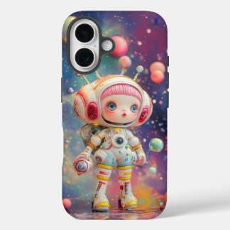COQUE POUR iPhone 16 宇宙ちゃん