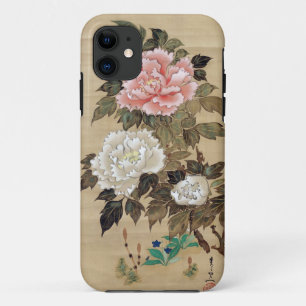 Coque iPhone 11 牡丹, pivoine de 其一, Kiitsu, art du Japon
