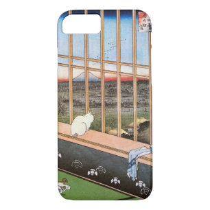 Etui iPhone Case-Mate 猫と富士山, chat de 広重 et mont Fuji, Hiroshige, Ukiyo-e