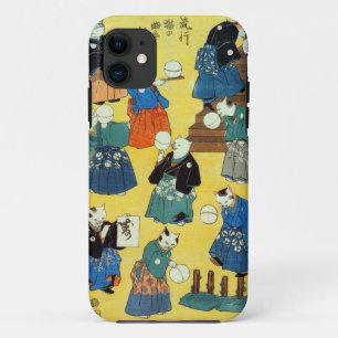 Etui iPhone Case-Mate 猫の曲芸師, acrobate de 国芳 des chats, Kuniyoshi,