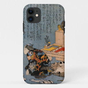 Coque Case-Mate Pour iPhone 猫 好 き 絵 な 師 の , Peintre de  qui aime Chats, Kuniyo