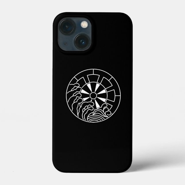 COQUES Case-Mate iPhone 石 持 ち 地 抜 き 浪 に  (Verso)