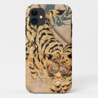 虎図, tigre de 国芳, Kuniyoshi