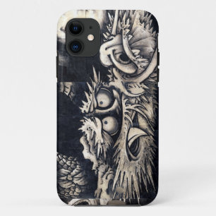 Case-Mate iPhone Case 雲 龍 図, 曾 我 白 Dragon avec Cloud, Sumi-e