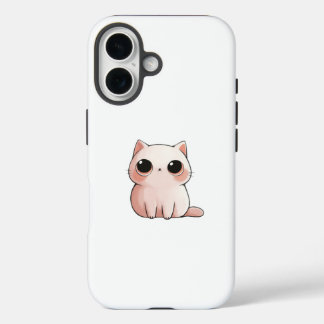 COQUE POUR iPhone 16 고양이 핸드폰 케이스 
