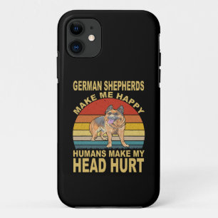 Case-Mate iPhone Case 017 Les Bergers Allemands Me Rendent Heureux Les H