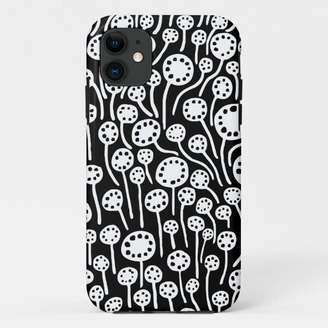 Coques Case-Mate iPhone 090512 Blanc et noir (Dos)