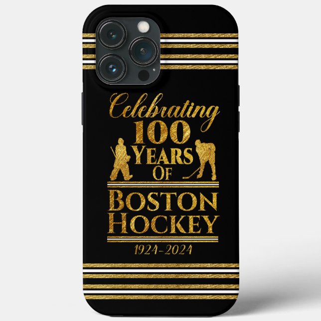 Coques Case-Mate iPhone 100 Ans De Hockey À Boston (Verso)